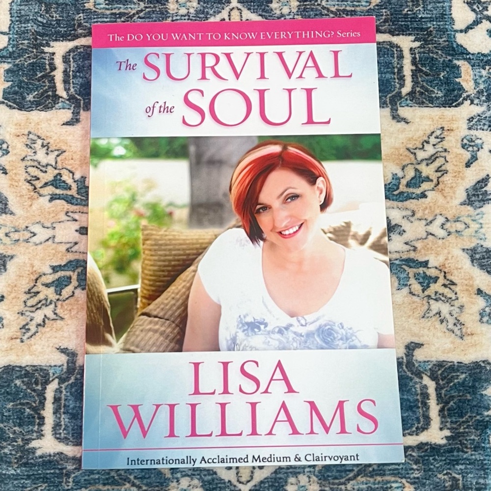 The Survival of the Soul Paperback Book Lisa Williams Spiritual Clairvoyant